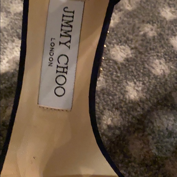Jimmy Choo navy Blue sandal - Picture 2 of 4